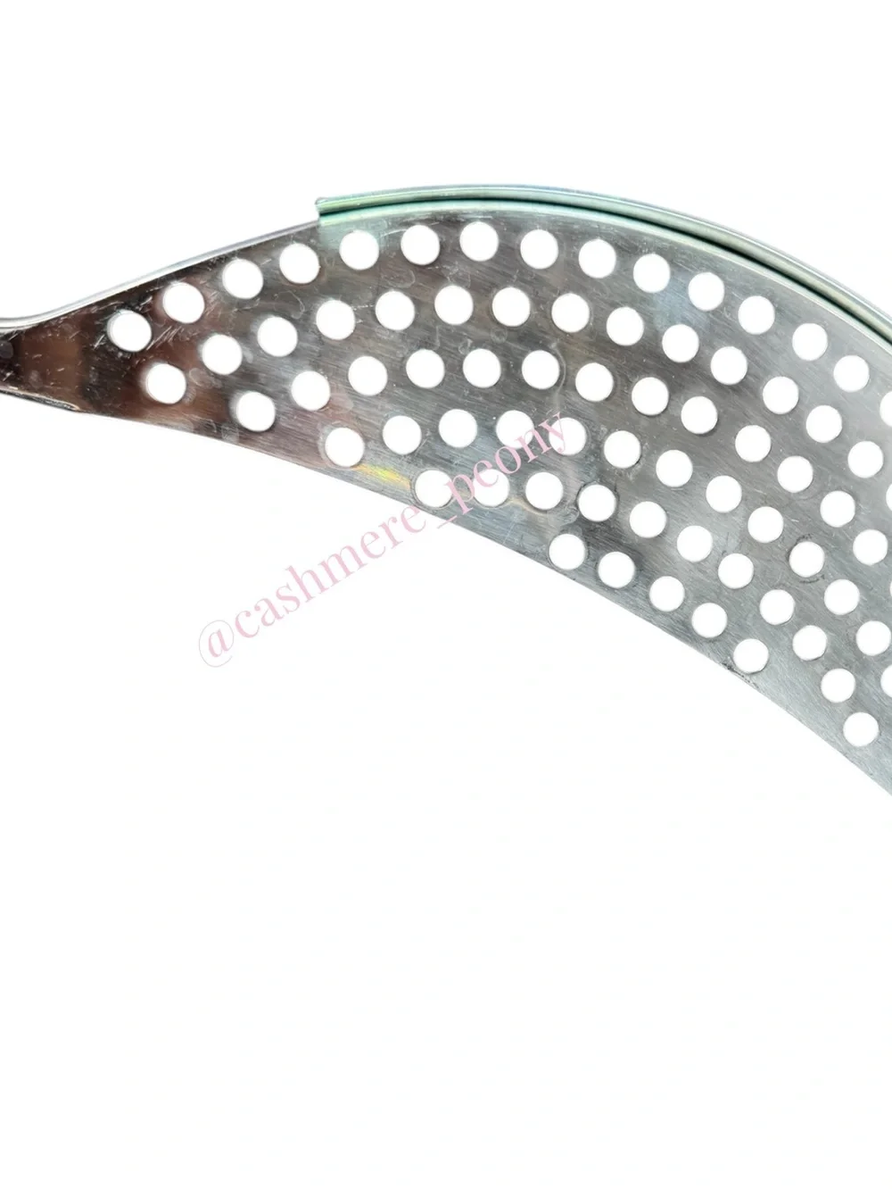 Crescent Pot Strainer Stainless Steel